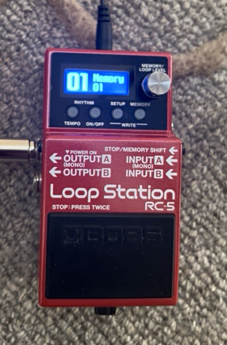 Boss digital loop station - rc-5,