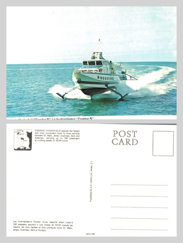 Postcard hydrofoil condor 5 - -,