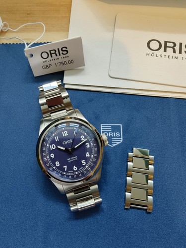 Oris big crown pointer date - big,
