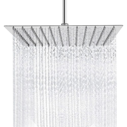 Square 8inch shower head - shower,