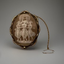 Victorian Three Graces Cameo