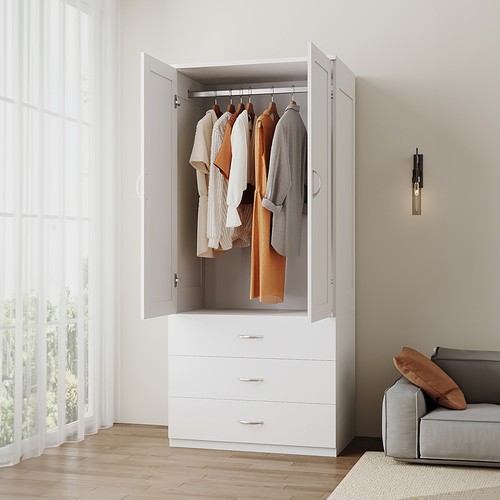 Door modern wardrobe with - 2,