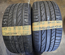 2x 275/40 R20 Bridgestone