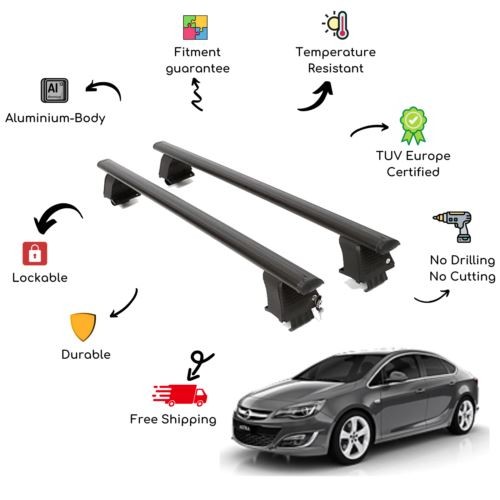 Bare roof rack cross bars - cross,