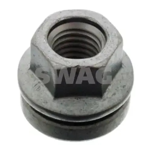 Wheel nut front axle - nut, seat