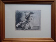 Portrait  Pinocchio Am I a Real Boy? Disney Story Sketch Print