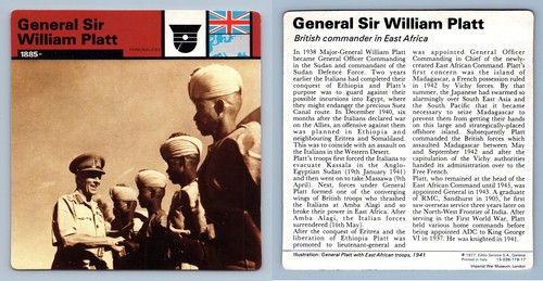 Gen sir william platt - platt,