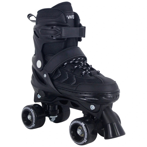 Quad roller skates black - quad,