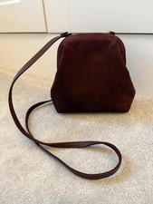 H&M Croc-Effect Faux Suede