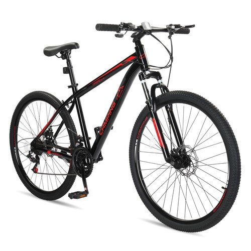 Front suspension mountain bike - front,