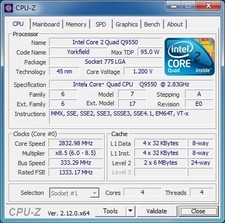 INTEL CORE 2 QUAD Q9550 (2.83