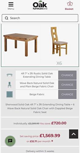 4ft 3ft rustic solid oak - ×,