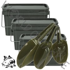 Carp Fishing 5L Bucket x3