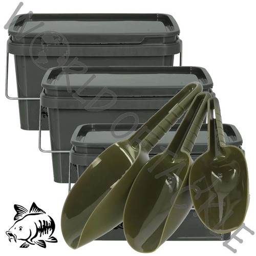 Carp fishing bucket x3 - carp, 5l