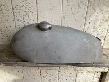 Vintage used alloy petrol tank with Monza cap minor dents unknown fitment
