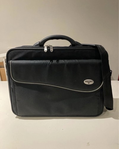 Antler black laptop - black, bag