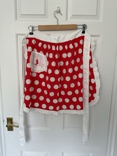 Disney Parks Minnie Mouse Half Apron