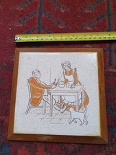 Delft Tile / Delftware. Brown