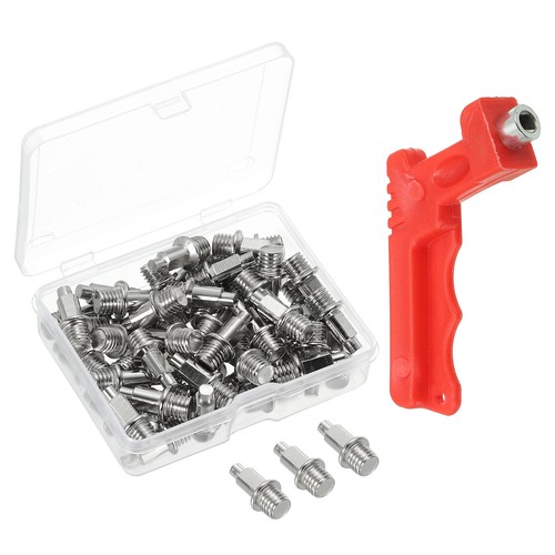50pcs steel track spikes - steel,