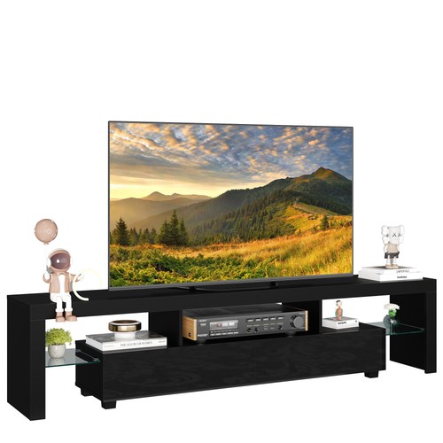 Black large unit - tv,