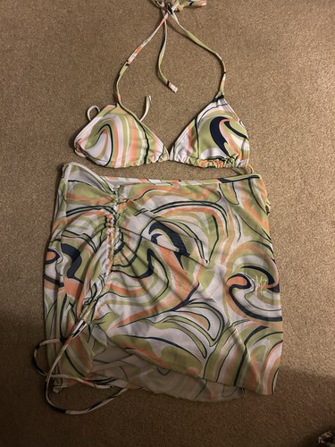 Piece bikini set with - bikini, mesh