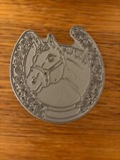 Tattered lace horse , horse shoe , pony , gymkhana metal die cutter -sizzix
