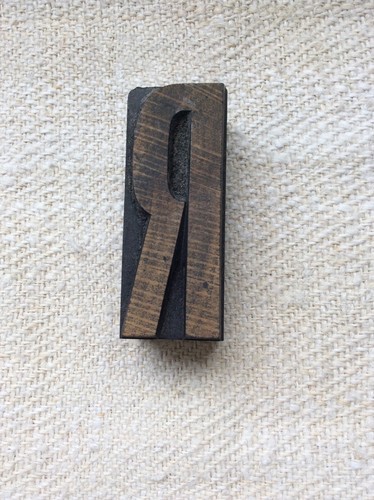 Vintage printers block - vintage,
