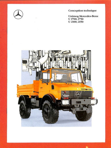 Mercedes unimog types u 1700 - types,