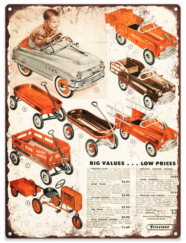 1951 firestone pedal car - 1951,
