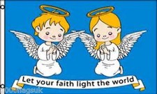 Christian Cherubs Polyester