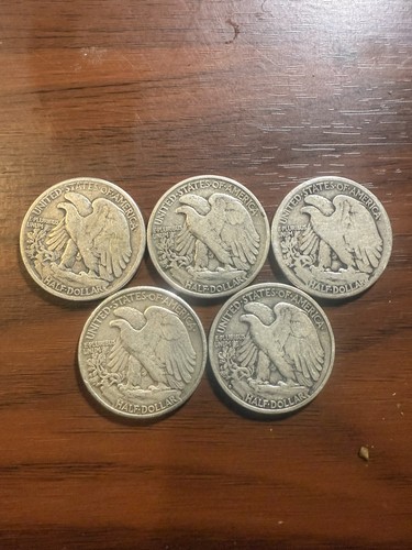 Walking liberty half - walking,