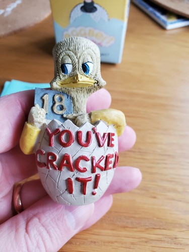 Eggbert collectable figure - eggbert,