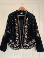 Monsoon ladies black velvet