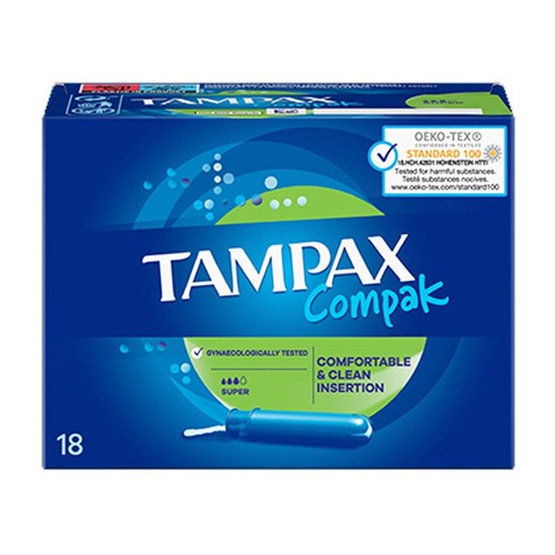 Tampax compak super tampons - tampax,