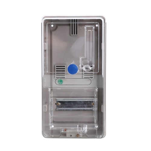 Transparent electric meter - transparent,