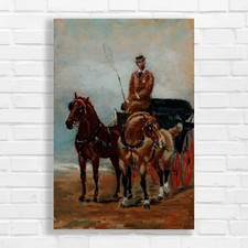 Horse-Drawn Carriage Canvas