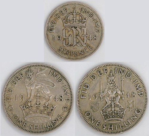 1948 set coins - set, a