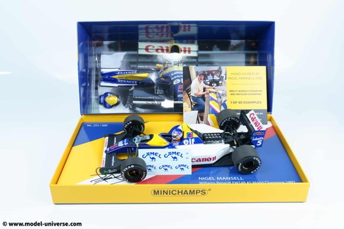 Hand signed minichamps - hand-signed,