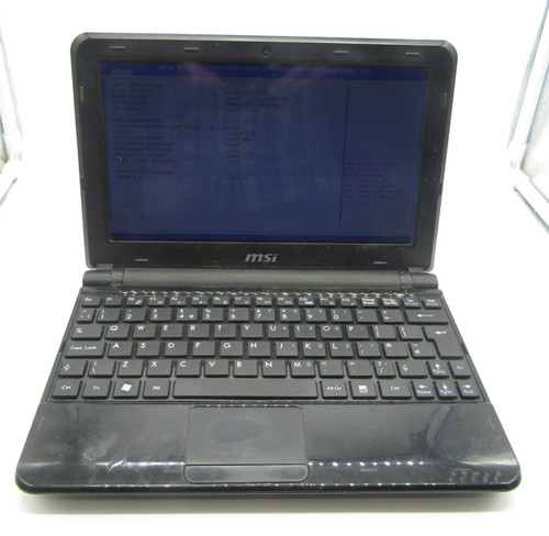 Msi u180 10in netbook black - msi,