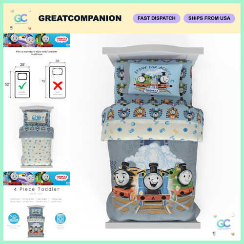 Cozy piece toddler - 4-piece, bed