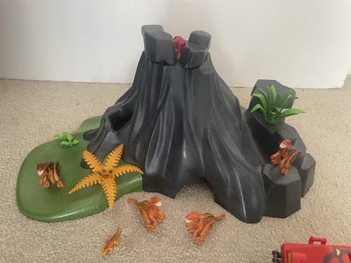 Playmobil dinosaur volcano - dinosaur,