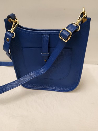 Borse pelle blue leather - borse,