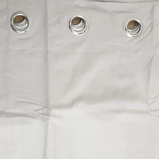 NEXT Natural Waffle Stripe 300 TC Collection Luxe 100% Cotton curtains 168x183cm