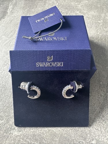 Swarovski mini hoop earrings - swarovski,