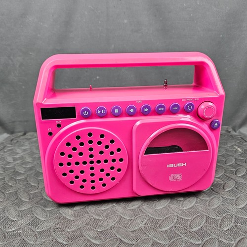 Bush wave pink portable - bush, fm