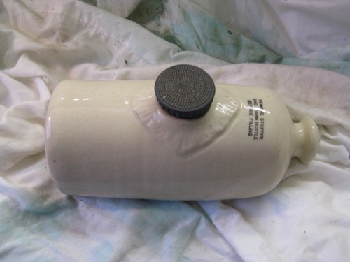 Vintage stoneware ceramic - ceramic, bed