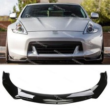 UK Front Bumper Lip Lower Splitter Chin Spoiler Body Kit For Nissan 350z 370z AK