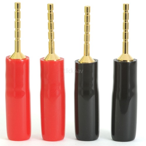 Speaker pin connectors gold - speaker,