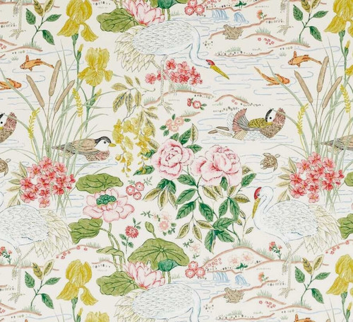 Sanderson curtain fabric - curtain,
