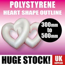 Polystyrene Heart Shape